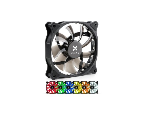 Кулер до корпусу Vinga RGB fan-01