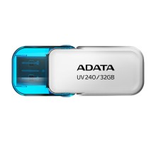 USB флеш накопичувач ADATA 32GB UV240 White USB 2.0 (AUV240-32G-RWH)