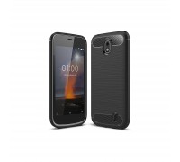 Чохол до мобільного телефона Laudtec для Nokia 1 Carbon Fiber (Black) (LT-N1B)