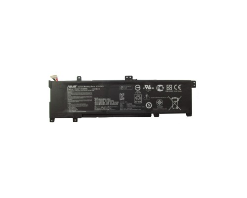 Акумулятор до ноутбука ASUS K501 B31N1429, 4110mAh (48Wh), 3cell, 11.4V, Li-ion, черная, (A47275)