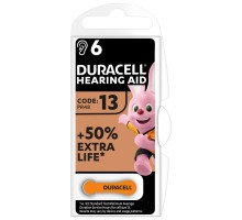 Батарейка Duracell PR48 / 13 * 6 (5004322)