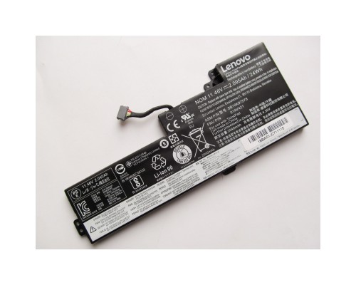 Акумулятор до ноутбука Lenovo ThinkPad T470 01AV421, 2095mAh (24Wh), 3cell, 11.46V, Li-ion (A47458)