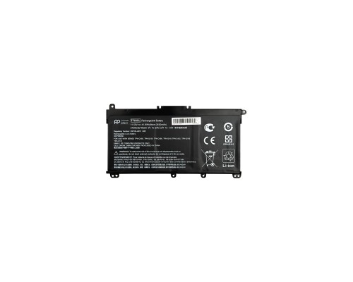 Акумулятор до ноутбука HP Pavilion 15-CD (TF03XL) 11.55V 41.9Wh PowerPlant (NB461394)