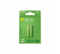 Акумулятор Gp AAA 65AAAHCE-EB2 Recyko 650 mAh * 2 (65AAAHCE / 4891199186677)