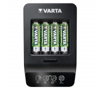 Зарядний пристрій для акумуляторів Varta LCD Smart Plus CHARGER +4*AA 2100 mAh (57684101441)