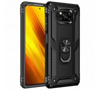 Чохол до мобільного телефона BeCover Military Poco X3 Black (705643)