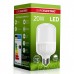 Лампочка EUROELECTRIC Plastic 20W E27 4000K 220V (LED-HP-20274(P))