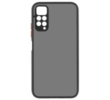 Чохол до мобільного телефона MakeFuture Xiaomi Redmi Note 11 Pro Frame (Matte PC+TPU) Black (MCMF-XRN11PBK)