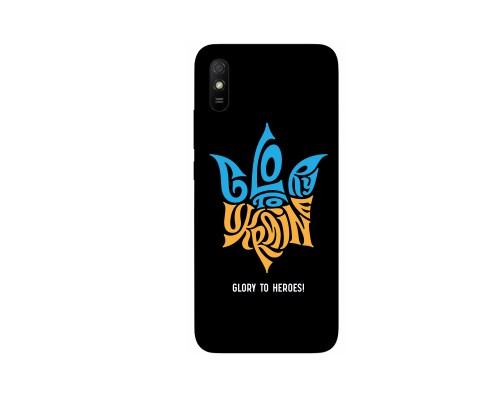 Чохол до мобільного телефона SampleZone Xiaomi Redmi 9A matt black (UA1B)