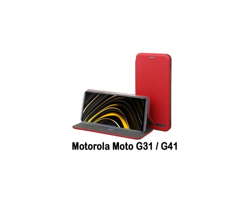 Чохол до мобільного телефона BeCover Exclusive Motorola Moto G31 / G41 Burgundy Red (707912)