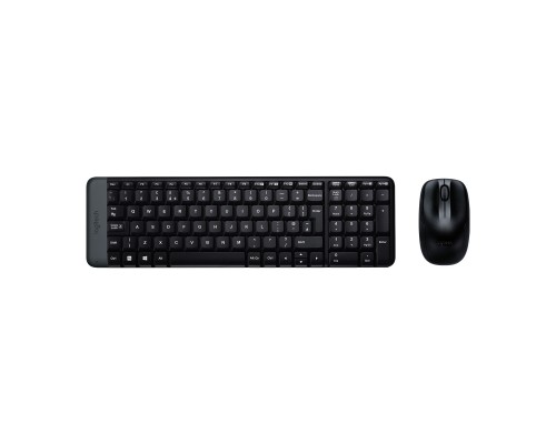 Комплект Logitech MK220 Wireless UA Black (920-003168)