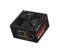 Блок живлення 2E BASIC POWER (500W), 80, 120mm, 1xMB 24pin(20+4), 1xCPU 8pin(4+4), 3xMolex, 4xSATA, 2xPCIe 8pin( (2E-BP500-120APFC)