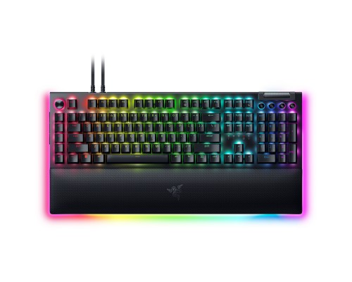 Клавіатура Razer BlackWidow V4 PRO Yellow Switch USB UA Black (RZ03-04681800-R3M1)