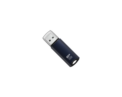 USB флеш накопичувач Silicon Power 128GB SILICON POWER usb3.2 Marvel M02 Aluminum Blue (SP128GBUF3M02V1B)