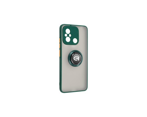 Чохол до мобільного телефона Armorstandart Frosted Matte Ring Xiaomi Redmi 12C Dark Green (ARM68371)