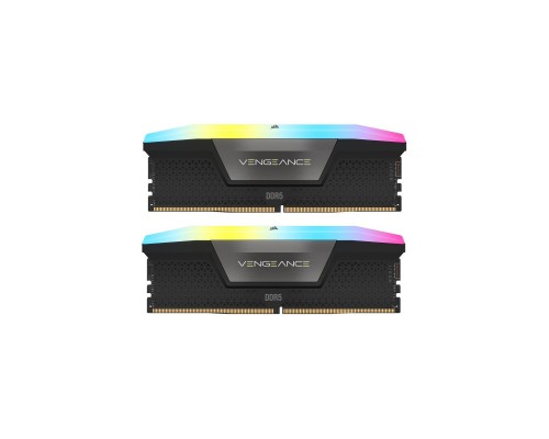 Модуль пам'яті для комп'ютера DDR5 32GB (2x16GB) 7200 MHz Vengeance RGB Corsair (CMH32GX5M2X7200C34)