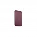 Чохол до мобільного телефона Apple iPhone FineWoven Wallet with MagSafe Mulberry (MT253ZM/A)