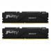 Модуль пам'яті для комп'ютера DDR5 16GB (2x8GB) 5200 MHz Beast Black Kingston Fury (ex.HyperX) (KF552C36BBEK2-16)