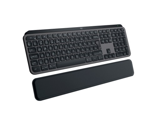 Клавіатура Logitech MX Keys S Plus Palmrest Wireless UA Graphite (920-011589)