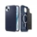 Чохол до мобільного телефона Spigen Apple iPhone 15 Plus Mag Armor MagFit Navy Blue (ACS06672)