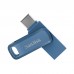 USB флеш накопичувач SanDisk 128GB Ultra Dual Drive Go Navy Blue USB 3.1 Type-C (SDDDC3-128G-G46NB)