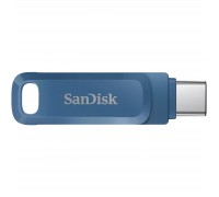 USB флеш накопичувач SanDisk 128GB Ultra Dual Drive Go Navy Blue USB 3.1 Type-C (SDDDC3-128G-G46NB)