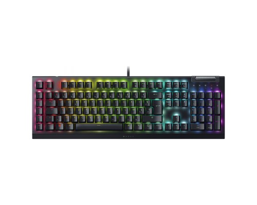 Клавіатура Razer BlackWidow V4 X Green Switch USB RU Black (RZ03-04700800-R3R1)