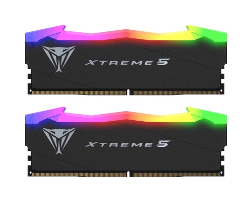 Модуль пам'яті для комп'ютера DDR5 32GB (2x16GB) 7800 MHz Viper Xtreme 5 RGB Patriot (PVXR532G78C38K)