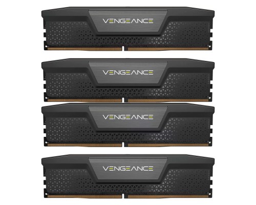 Модуль пам'яті для комп'ютера DDR5 96GB (4x24GB) 5600 MHz Vengeance Black Corsair (CMK96GX5M4B5600C40)