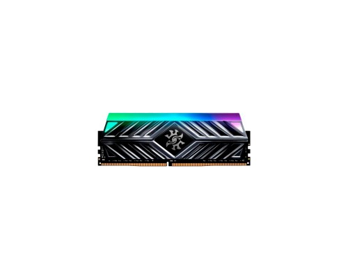 Модуль пам'яті для комп'ютера DDR4 8GB 3600 MHz XPG Spectrix D41 RGB Tungsten Gray ADATA (AX4U36008G18I-ST41)