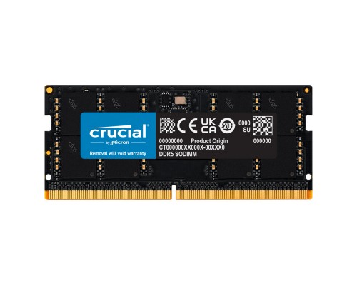 Модуль пам'яті для ноутбука SoDIMM DDR5 24GB 5600 MHz Micron (CT24G56C46S5)