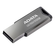 USB флеш накопичувач ADATA 512GB UV350 Metallic USB 3.2 (AUV350-512G-RBK)