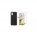 Чохол до мобільного телефона Dengos Kit for Motorola G14 case + glass (Black) (DG-KM-48)