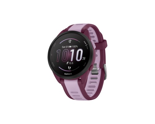 Смарт-годинник Garmin Forerunner 165 Music, GPS, WiFi, Berry/Lilac, GPS (010-02863-33)