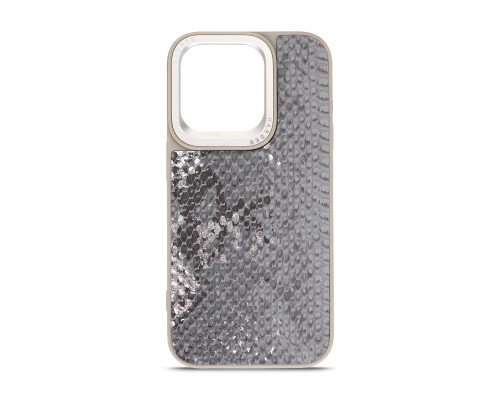 Чохол до мобільного телефона Harder Snake Pattern Apple iPhone 15 Pro Grey Silver (ARM76798)