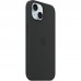 Чохол до мобільного телефона Apple iPhone 15 Silicone Case with MagSafe - Black,Model A3123 (MXPD3ZM/A)