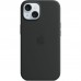 Чохол до мобільного телефона Apple iPhone 15 Silicone Case with MagSafe - Black,Model A3123 (MXPD3ZM/A)