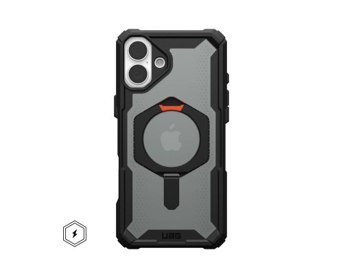 Чохол до мобільного телефона UAG iPhone 16 Plus Plasma XTE MagSafe Black/Orange (114473114097)