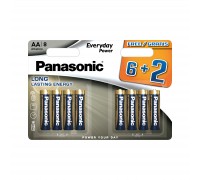 Батарейка Panasonic AA EVERYDAY POWER * 8 (LR6REE/8B2F)