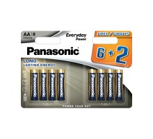 Батарейка Panasonic AA EVERYDAY POWER * 8 (LR6REE/8B2F)