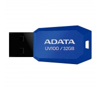 USB флеш накопичувач ADATA 32GB DashDrive UV100 Blue USB 2.0 (AUV100-32G-RBL)