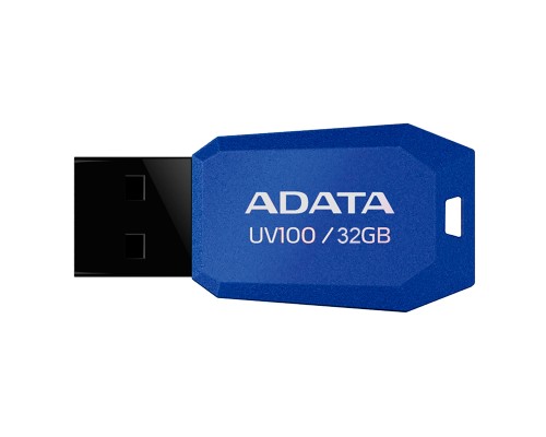 USB флеш накопичувач ADATA 32GB DashDrive UV100 Blue USB 2.0 (AUV100-32G-RBL)