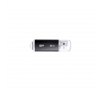 USB флеш накопичувач Silicon Power 64GB Ultima U02 Black USB 2.0 (SP064GBUF2U02V1K)