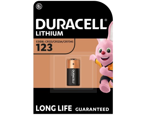 Батарейка Duracell CR 123 / DL 123 * 1 (5000394123106 / 5000784)