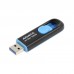 USB флеш накопичувач ADATA 128GB UV128 Black/Blue USB 3.1 (AUV128-128G-RBE)