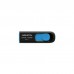 USB флеш накопичувач ADATA 128GB UV128 Black/Blue USB 3.1 (AUV128-128G-RBE)