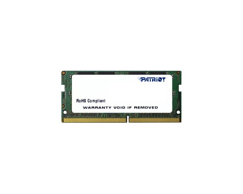 Модуль пам'яті для ноутбука DDR4 4GB 2400 MHz Patriot (PSD44G240082S)