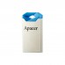 USB флеш накопичувач Apacer 64GB AH111 Blue USB 2.0 (AP64GAH111U-1)