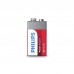 Батарейка Philips Крона 6LR61 Power Alkaline * 1 (6LR61P1B/10)