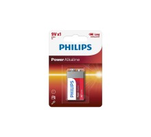 Батарейка Philips Крона 6LR61 Power Alkaline * 1 (6LR61P1B/10)